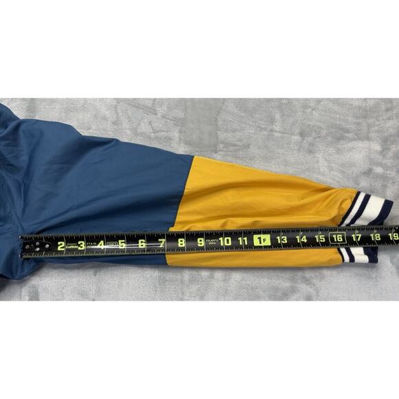 Cat & Jack Boys Jacket Blue/Yellow Sherpa Lined - Removable Hood - Size XL(16) - Picture 10 of 11